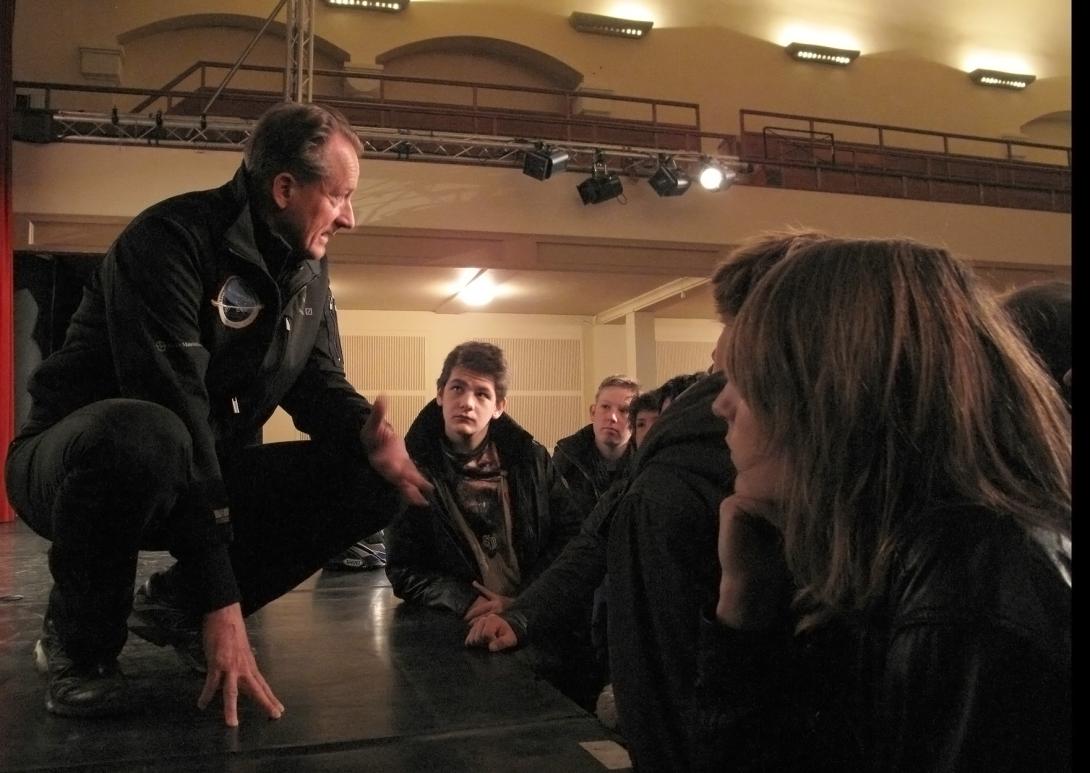 Bertrand Piccard en conférence pour l'Ecole Moser